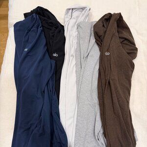 Alo Long Sleeve Hooded Shirt LOT of 5